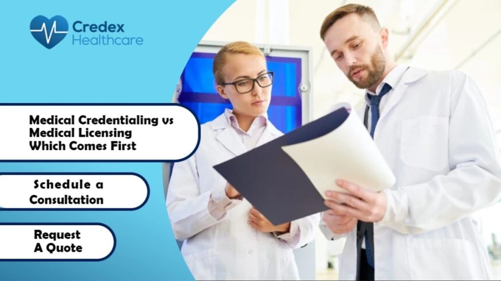 credentialing vs licensing