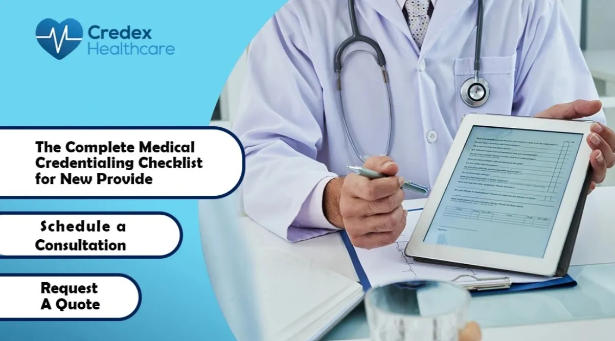 credentialing checklist