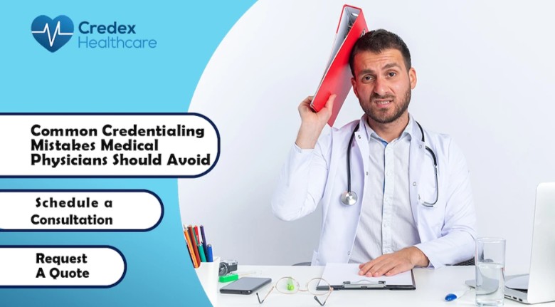 credentialing mistakes
