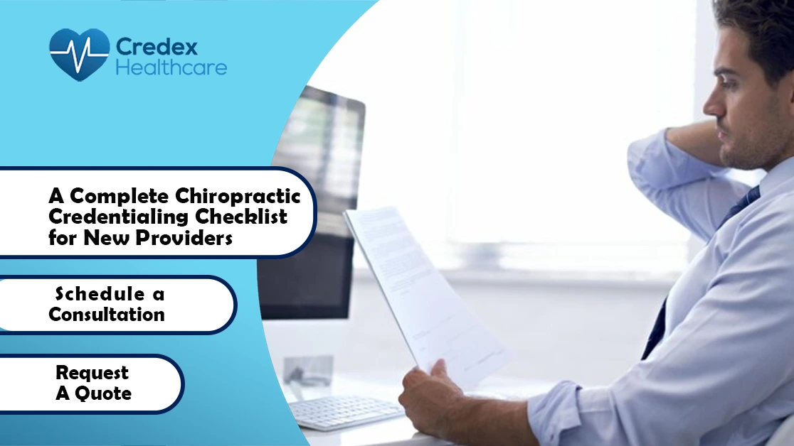 A Complete Chiropractic Credentialing Checklist for New Providers