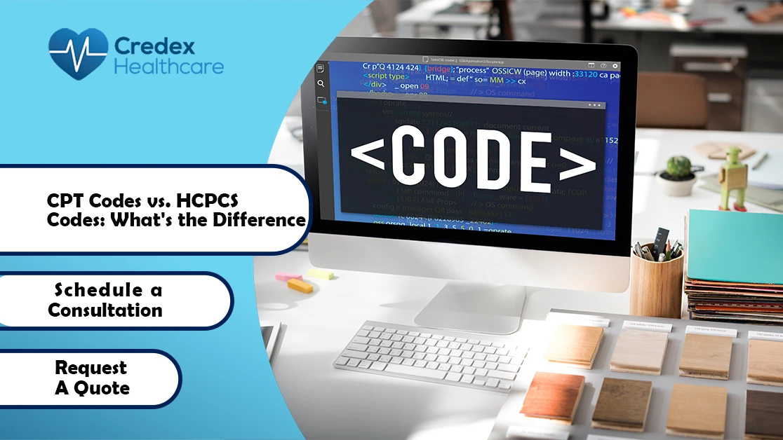 CPT codes vs HCPCS codes